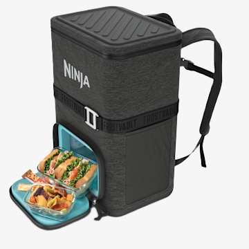 Ninja Outdoor FrostVault™ Go 36-Can Backpack Soft Cooler with Cold Dry Zone