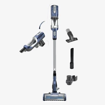 Aspirateur-balai filaire ultraléger Shark HZ600C Pet Pro avec technologie PowerFins et brosse rotative autonettoyante