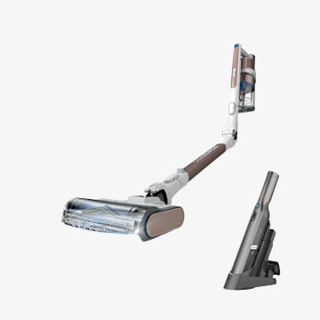 Aspirateur sans fil Shark® PowerPro™ Flex Reveal & Aspirateur portatif sans cordon Shark® WANDVAC™