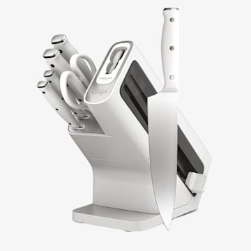 Ninja NeverDull™ 7-Piece Essential Prep Knife System with Built-in Sharpener, White