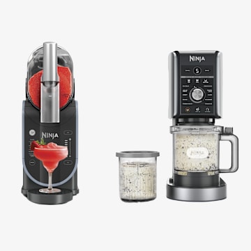 Machine à crème glacée 11-en-1 Ninja® CREAMi® XL et machine à boissons glacées SLUSHi™ ensemble