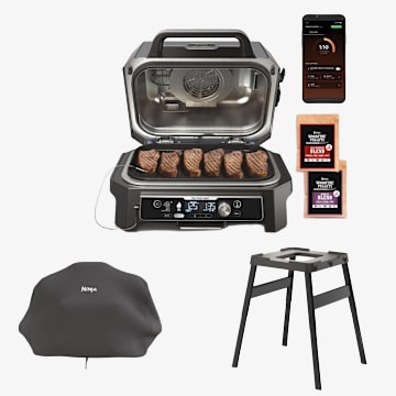 Gril extérieur et fumoir TG Woodfire ProConnect™ de Ninja