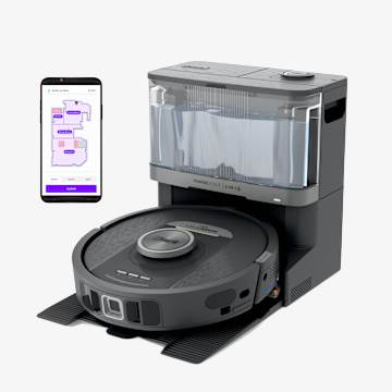 Shark PowerDetect&trade; 2-in-1 Robot Vacuum and Mop with NeverTouch&trade; Base