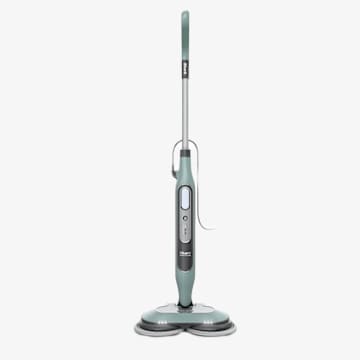 Vadrouille à vapeur Récurer et Désinfecter tout-en-un de Shark qui frotte et désinfecte les planchers durs