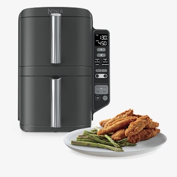 Ninja&reg; DoubleStack&trade; 8 QT & 2-Basket Air Fryer