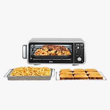Four friteuse par convection à chaleur double 10-en-1 NINJA SP300C Foodi, four de comptoir, gril, 1800 watts