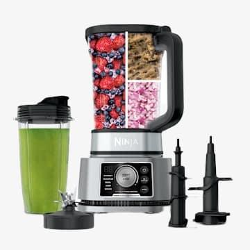 Système de mélangeur et de robot culinaire puissant Ninja® Foodi® avec extracteur de nutriments