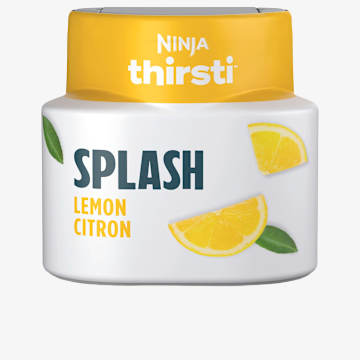 Gouttes d’eau aromatisée au citron acidulé Ninja Thirsti™ SPLASH (non sucrées), WCFLMN1C