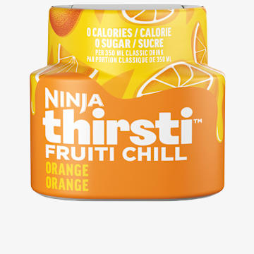 Ninja Thirsti™ FRUITI CHILL Orange Flavored Water Drops