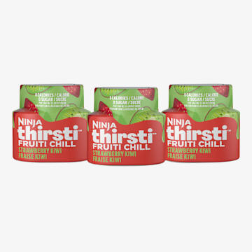 Gouttes d’eau aromatisée à la fraise et au kiwi Ninja Thirsti™ HYDRATE (sucrées), paquet de 3, WCFSTKAMC