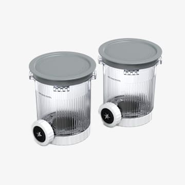 Ninja&reg; Creami&reg; Scoop & Swirl 2-Pack Pints and Lids