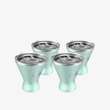 Ninja SLUSHi Insulated Cocktail Cup with Lid and Straw, 10oz, Seaglass, XSKMARGCUPMT