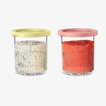 Ninja&reg; CREAMi&reg; XL tubs 2 Pack, Compatible with NC500 Series CREAMi&reg; Ice Cream Makers