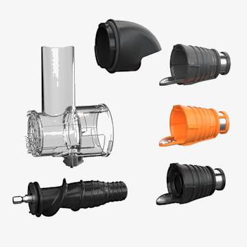 Kit - Feed Chute Chamber, Filters, Auger, and Pulp Spout