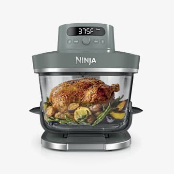 Friteuse à air de comptoir en verre 6-en-1 Ninja Crispi® Pro, Gris cendré