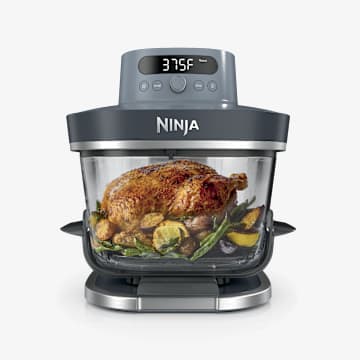 Ninja Crispi® Pro 6-in-1 Glass Countertop Air Fryer, Cyberspace