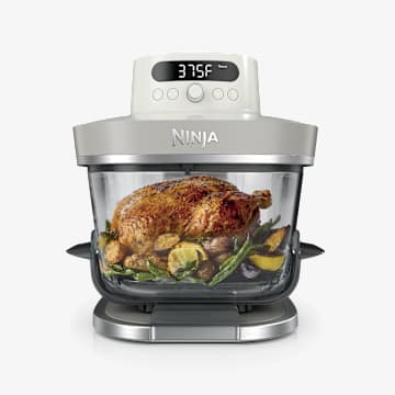 Ninja Crispi® Pro 6-in-1 Countertop Glass Air Fryer, Bone