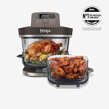 Air Fryer en verre Crispi Pro & Grill, 7-en-1