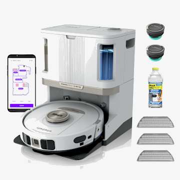 Shark PowerDetect&trade; 2-in-1 Robot Vacuum and Mop with NeverTouch&trade; Pro Base