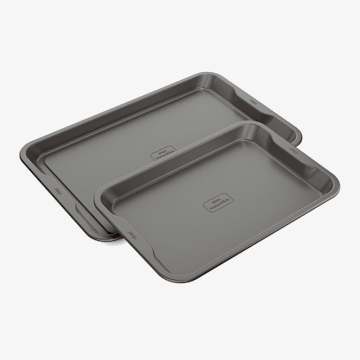 Ninja NeverStick&trade; Premium 2-Piece Baking Sheet Set