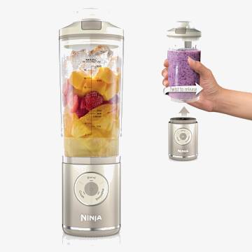 Ninja Blast&trade; Max Cordless Portable Blender Cream