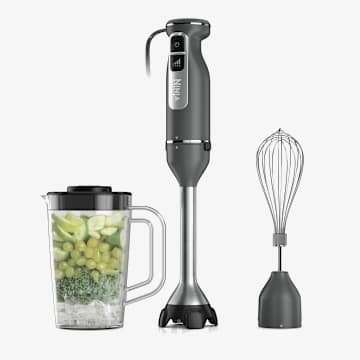 Ninja® Power Duo Immersion Blender with Whisk (Dark Gray)