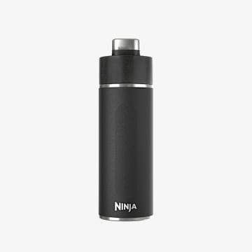 Gourde isotherme Ninja Thirsti &ndash; Noire, 530 ml