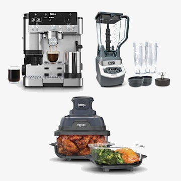 Ninja Luxe™ 3-en-1 Café, Crispi™ et Mélangeur ensemble
