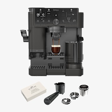 Ninja Luxe Caf&eacute; Pro Espresso Machine - Black on Black