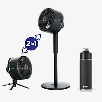 Shark FlexBreeze&trade; y Ninja Thirsti&trade; Botella de viaje Combo