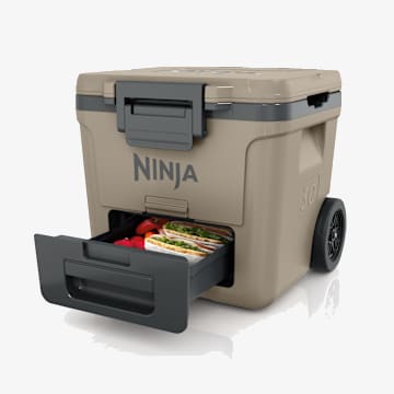 Ninja FrostVault&trade; 30qt Wheeled Cooler with Dry Zone (Birch Beige)