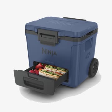 Ninja FrostVault&trade; 42qt Wheeled Cooler with Cold Dry Zone