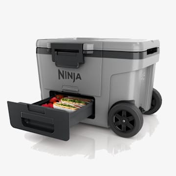 Ninja FrostVault&trade; 45qt Wheeled Cooler with Dry Zone
