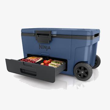 Ninja FrostVault&trade; 65qt Wheeled Cooler with Dry Zone