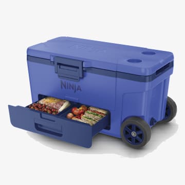 Ninja FrostVault&trade; 65qt Cooler with Wheels in Lake Paddle