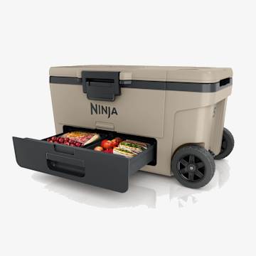 Ninja FrostVault&trade; 65qt Wheeled Cooler with Dry Zone