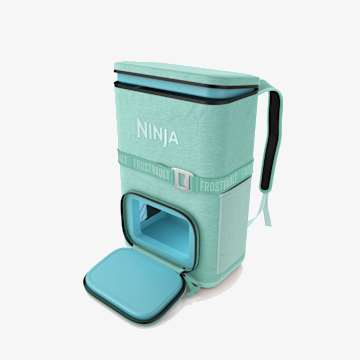 Ninja Outdoor FrostVault&trade; Go 24-Can Backpack Soft Cooler with Cold Dry Zone, Cactus Green