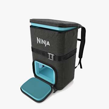 Ninja Outdoor FrostVault&trade; Go 36-Can Soft Cooler with Cold Dry Zone, Charcoal Gray