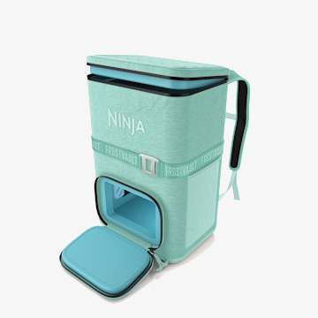 Ninja Outdoor FrostVault&trade; Go 36-Can Backpack Soft Cooler with Cold Dry Zone, Cactus Green