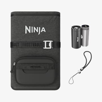 Ninja FrostVault Go + Shark ChillPill Bundle &ndash; Grey