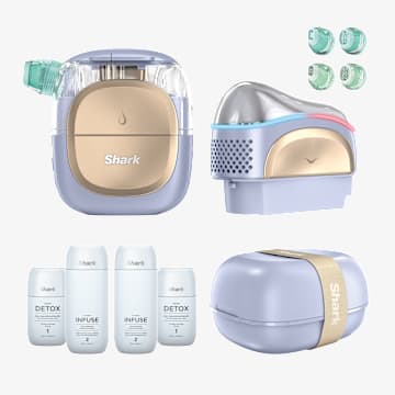 Shark FacialPro Glow + Derm Detox & Hydro Infuse Replenishment Set