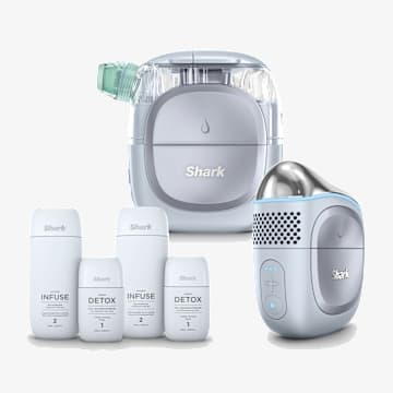 Shark&trade; FacialPro&trade; Glow At Home Hydro-Powered Facial System Bundle, Blue