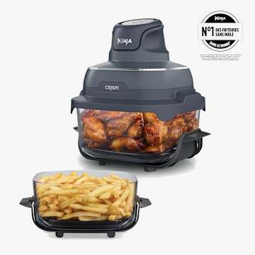 Air fryer en verre 4 en 1 Ninja CRISPi
