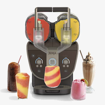 Ninja&trade; SLUSHi&trade; Twist Slushie Machine in Taupe, 10+ Servings