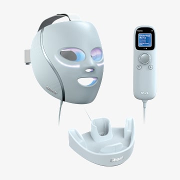 Shark CryoGlow Blemish Repair Mask with Charging Stand - Blue Frost