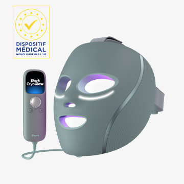 Masque LED Shark CryoGlow avec rafra&icirc;chissement du contour des yeux - Sauge