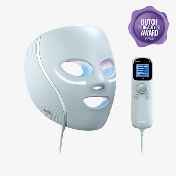 Shark CryoGlow LED-Masker met Under-Eye-Cooling - IJsblauw