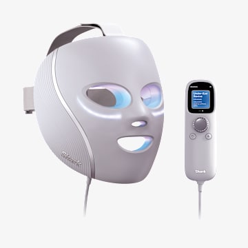Masque LED de phototh&eacute;rapie Shark CryoGlow avec rafra&icirc;chissement contour des yeux &ndash; Lilas FW312EUPL