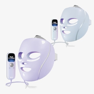 (2) Shark&trade; CryoGlow&trade; Lila y CryoGlow&trade; Azul Combo