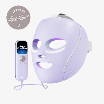 Shark CryoGlow Under-Eye Cooling & LED Anti-Ageing & Blemish Repair Mask FW312UKPL - Lilac Chill